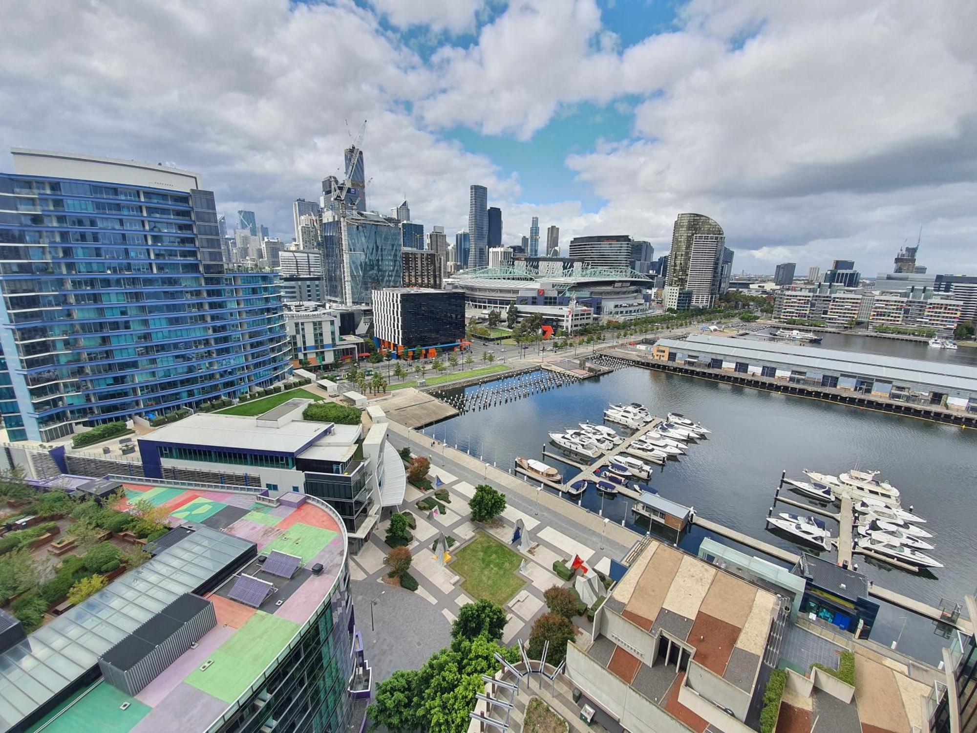Harbour Escape Apartments Docklands ملبورن المظهر الخارجي الصورة