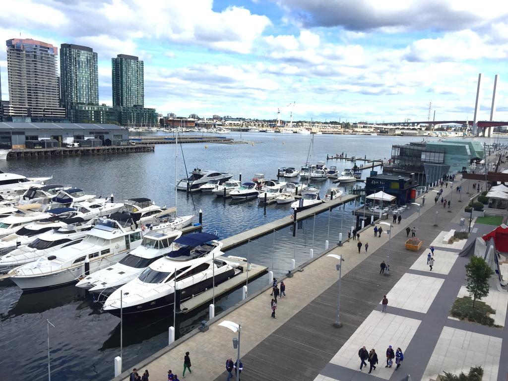 Harbour Escape Apartments Docklands ملبورن المظهر الخارجي الصورة