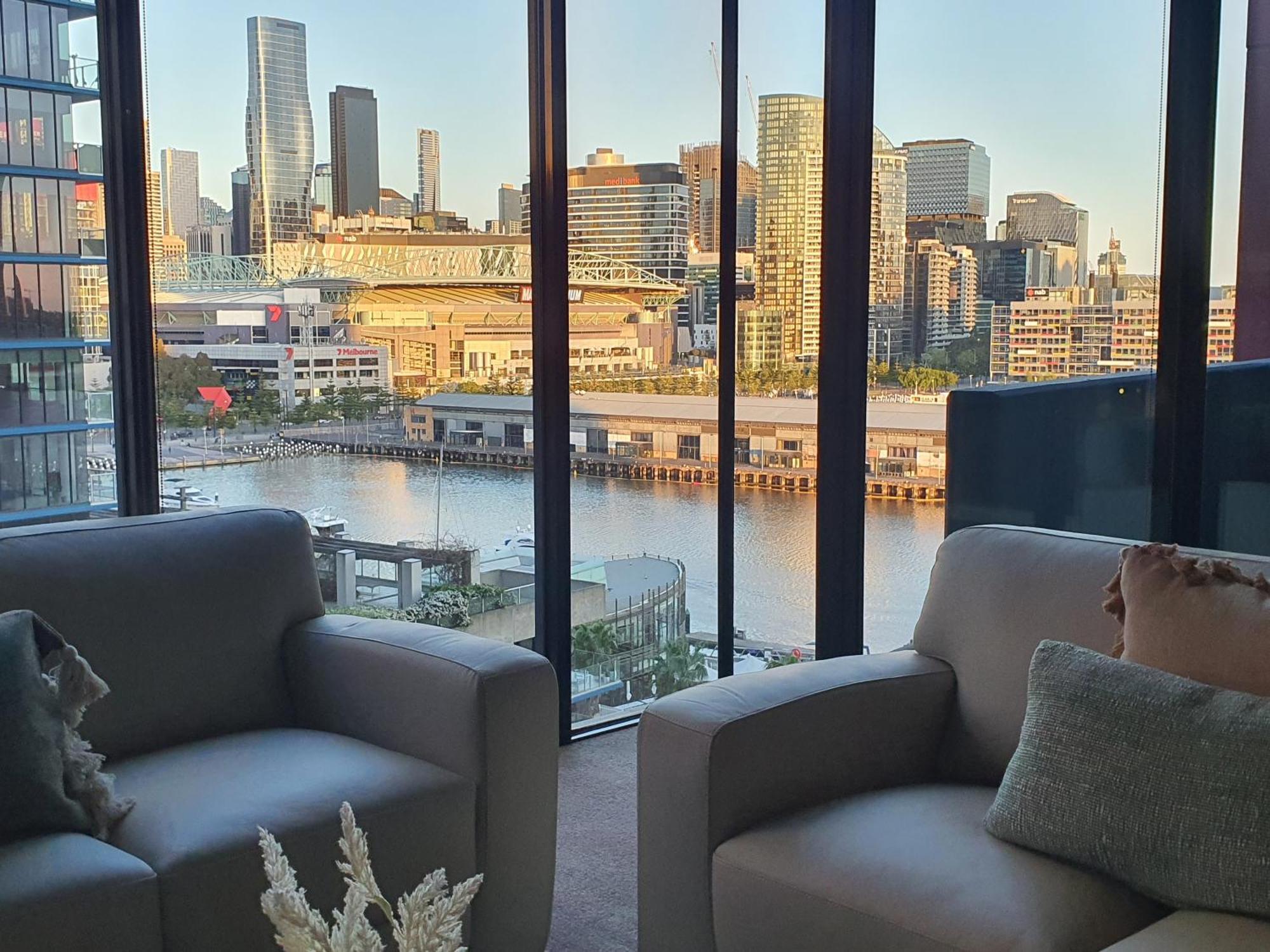 Harbour Escape Apartments Docklands ملبورن المظهر الخارجي الصورة