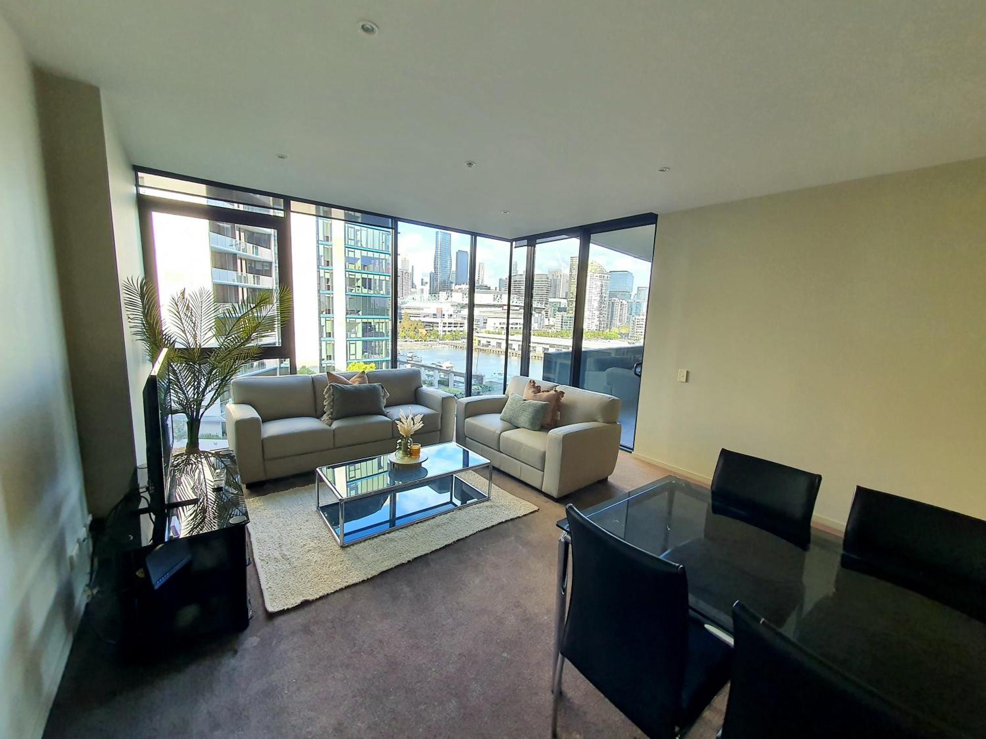 Harbour Escape Apartments Docklands ملبورن المظهر الخارجي الصورة