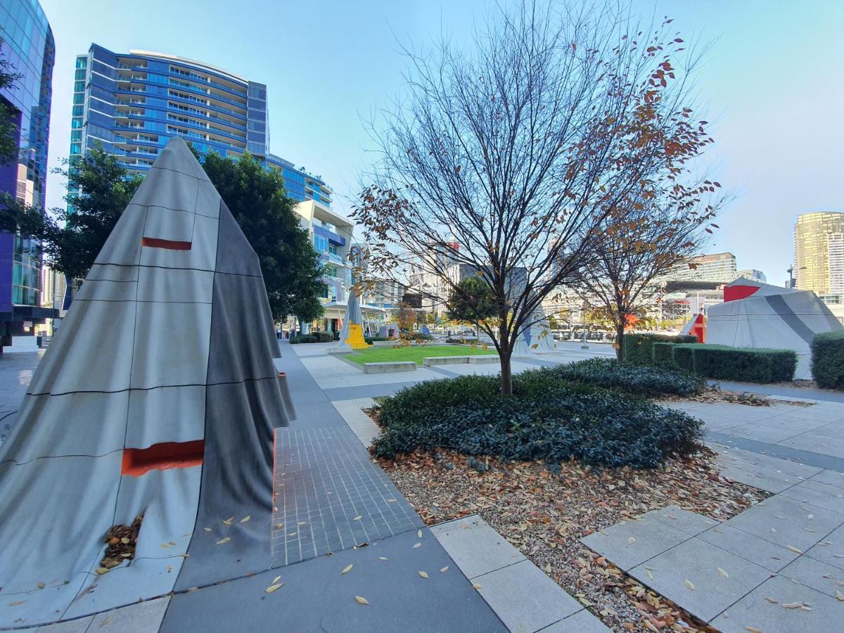 Harbour Escape Apartments Docklands ملبورن المظهر الخارجي الصورة